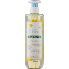 Cặp sữa tắm gội Klorane 2in1 hương hoa cúc 500ml- Pháp