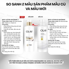 Sữa dưỡng thể Olay Whitening Bright Ultra Vitamin C