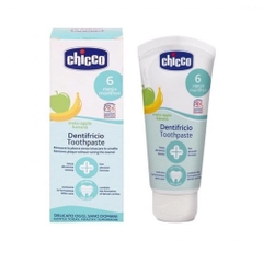 Kem đánh răng Chicco hương táo chuối 6+ -Ý
