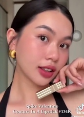 Son Valentino Spike Buttery Matte Lip Color 134R Couture In The Streets - Màu Hồng Đất