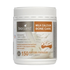 Canxi Sữa Bioisland Milk Calcium Bone Care 150 Viên - Úc