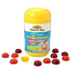 Kẹo dẻo Gummies Omega 3+ Multi Kids Smart- Úc