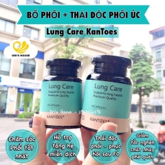 sale Viên uống bổ phổi, thải độc phổi Lung Care KanToes 60v - Úc