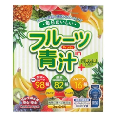 Bột nước ép trái cây & mầm lúa mạch Aojiru 72g (3g x 24 gói)- Nhật