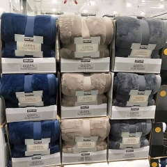 Chăn lông cừu cao cấp KirkLand Plush Blanket Queen size 248cmx233cm