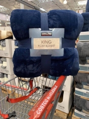 Chăn lông cừu cao cấp KirkLand Plush Blanket Queen size 248cmx233cm