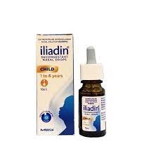 Nhỏ mũi Iliadin 0,025% bé 1-6y 10ml ( mẫu mới) - Sing