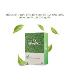 Hộp 30 miếng dán thải độc chân Healing Patch Hàn Quốc
