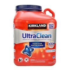 Viên giặt xả quần áo Kirkland Ultra Clean 152v- Mỹ