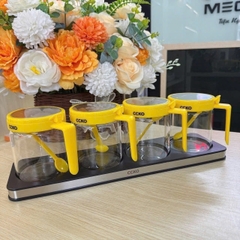 SET HŨ GIA VỊ THỦY TINH CCKO