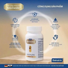VIÊN UỐNG CHỐNG NẮNG BETA-CAROTIN+ 60VIÊN- ĐỨC