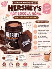Bột cacao nguyên chất Hershey's Natural Unsweetened Cocoa - 450g (Hàn Quốc)