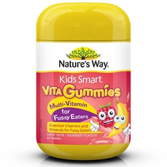 Kẹo dẻo Gummies Nature's Way Kids Smart Vita Gummies Multi 60v - Úc