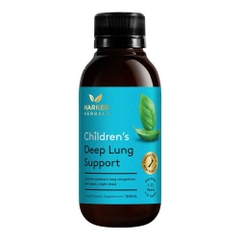 Siro hỗ trợ Phổ sâu Children's Deep Lung Support Harker Herbals 150ml- New Zealand