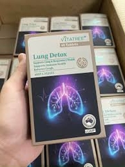 Viên uống thải độc phổi Vitatree Lung Detox 60v- Úc