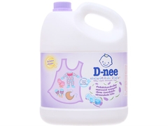 Nước xả mềm quần áo cho bé Dnee 3 lít- Thái
