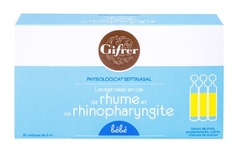 Nước muối kháng viêm Gifrer trị sổ mũi 20 ống - Pháp