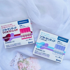 Set 4 nhỏ mắt nhân tạo Santen Soft Santear Hitomi Stretch 5ml - Nhật