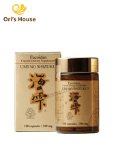 Viên uống hỗ trợ điều trị ung thư Fucoidan Umi No Shizuku 120v - Nhật