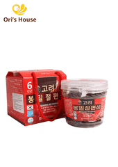Sâm lát tẩm mật ong hộp nhựa HACCP 200g- Hàn