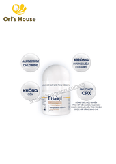 Lăn khử mùi đặc trị Etiaxil (màu nâu) mẫu mới- Pháp