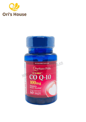 Viên uống bổ tim Co Q10 Puritan's Pride 100mg 60 viên- Mỹ