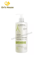 Sữa tắm gội xả A-derma Douche Hydratante 3in1 trị chàm, mụn bé từ 2y+- người lớn cho da thường, khô, nhạy cảm 500ml- Pháp