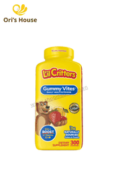 Kẹo bổ sung vitamin tổng hợp L'il Critters Gummy Vites cho bé 2y+ 300 viên- Mỹ