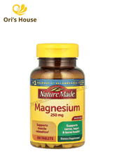 Viên uống bổ sung Magie Nature Made 250g 200 viên- Mỹ