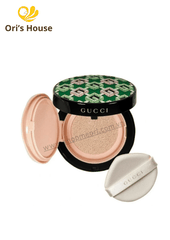 Cushion Gucci Limited Edition tone 3 tự nhiên base hồng fullsize 14g fullbox