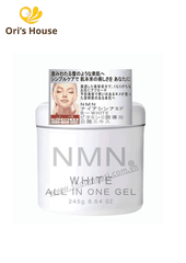 Gel dưỡng da NMN White All In One dưỡng ẩm, trắng da, chống lão hóa 245g- Nhật