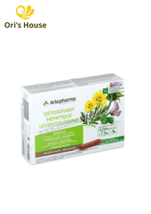 Nước uống thải độc gan Arkopharma Detoxifiant Hepatique Bio 30 ống- Pháp