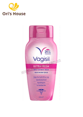 Dung dịch vệ sinh phụ nữ Vagisil hồng hỗ trợ kiểm soát mùi (hương hoa) 240ml- Mỹ