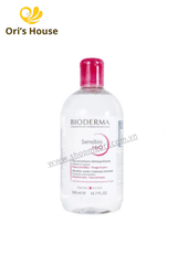 Nước tẩy trang Bioderma Crealine H2O Original Micellar (màu hồng) - Pháp