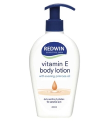 Kem dưỡng da Redwin Vitamin E Body 400ml dạng vòi - Úc