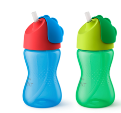 Set 2 Bình Tập Uống Nước Cho Bé Philips Avent My Bendy Straw Cup Cup (300ml)