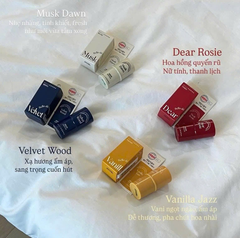 Nước hoa sáp Daily Comma Vanilla Jazz Bello de Perfume vàng 4,7g