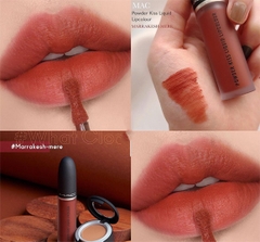 Son kem lì Mac Powder Kiss Liquid 982 Marrakesh-Mere 5ml đỏ nâu đất