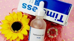 sale date t5/25 Serum Timeless Hyaluronic Acid cấp nước, dưỡng ẩm da 30ml (xanh trắng)- Mỹ