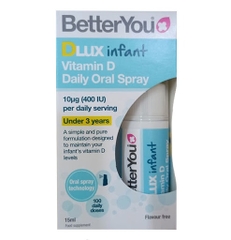 Vitamin D Dlux cho bé dưới 3y 400IU - Anh