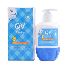 Kem dưỡng ẩm QV baby Moisturising Cream 250g dạng vòi - Úc