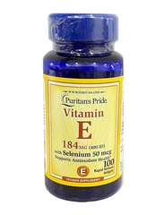 Viên Uống Bổ Sung Vitamin E 400 IU Puritan's Pride - Mỹ