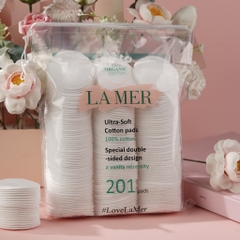 Bông tẩy trang mềm Lamer 201m - Pháp