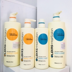 Cặp gội xả Olexrs ArganOil Hair Salon phục hồi hư tổn, giảm gãy rụng - Anh