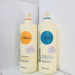 Cặp gội xả Olexrs ArganOil Hair Salon phục hồi hư tổn, giảm gãy rụng - Anh