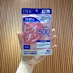 Viên uống ngăn rụng tóc DHC Biotin 60v - Nhật