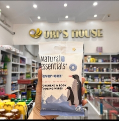 Khăn lau hạ sốt Fever-eez Natural Essentials 32m- Mỹ