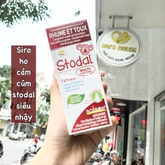 Siro trị ho-cảm cúm Stodal Boiron bé 1-11y 125ml- Canada