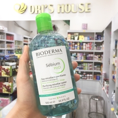 Nước tẩy trang Bioderma xanh bản thường - Pháp