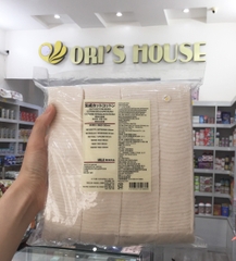 Bông tẩy trang Muji Organic gói 180 miếng - Nhật